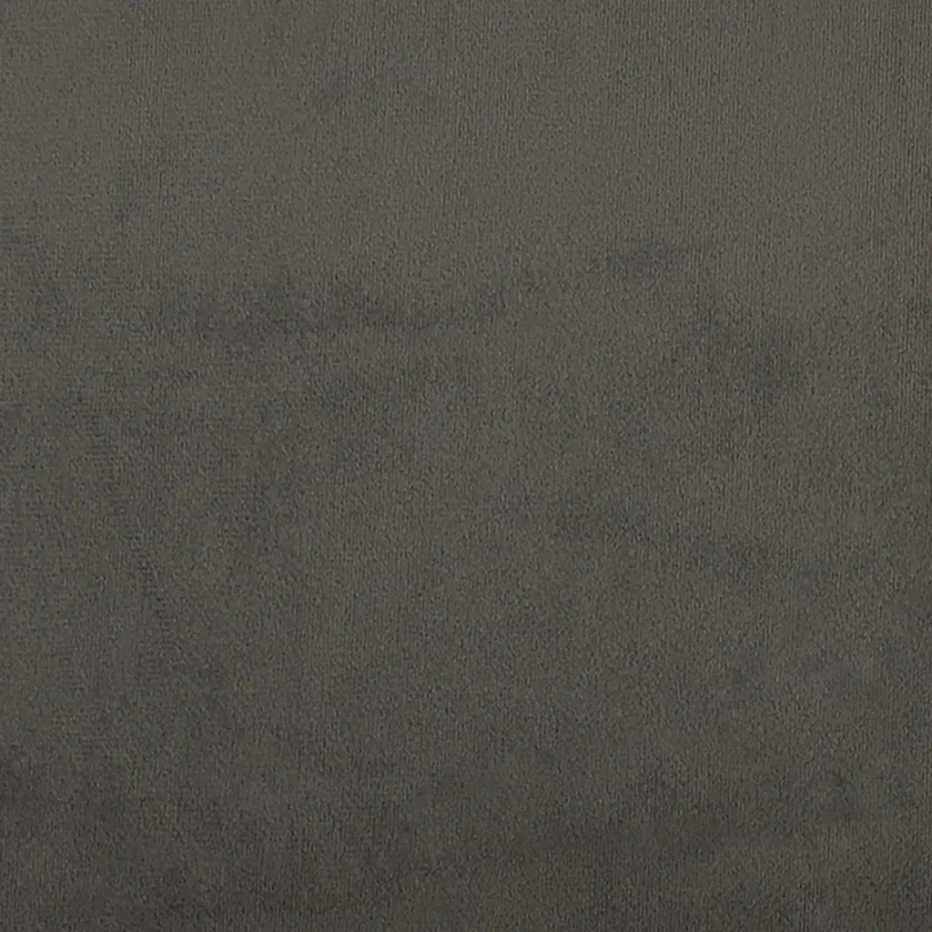 Poltrona Grigio Scuro 60 cm Velluto 349024