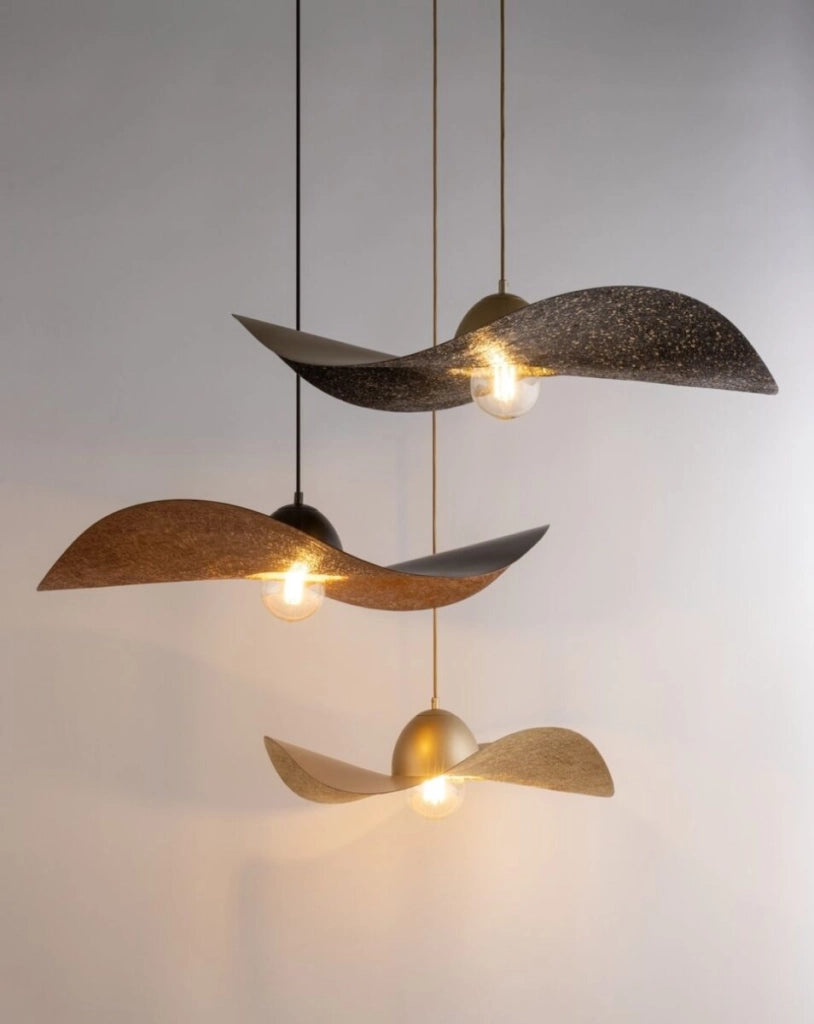 Lampada a sospensione Kapello a cappello oro Ø76 E27 Sigma