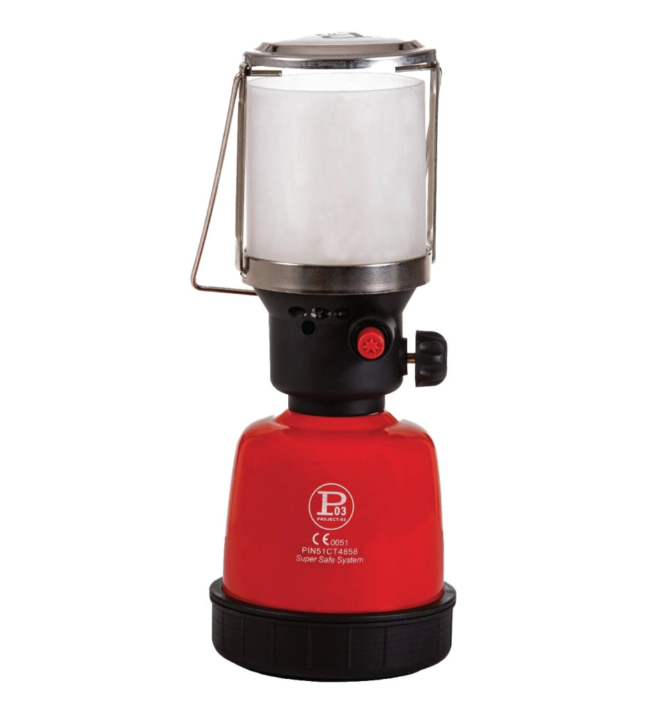 LAMPADA A GAS DA CAMPEGGIO ACCENSIONE PIEZO 190 gr