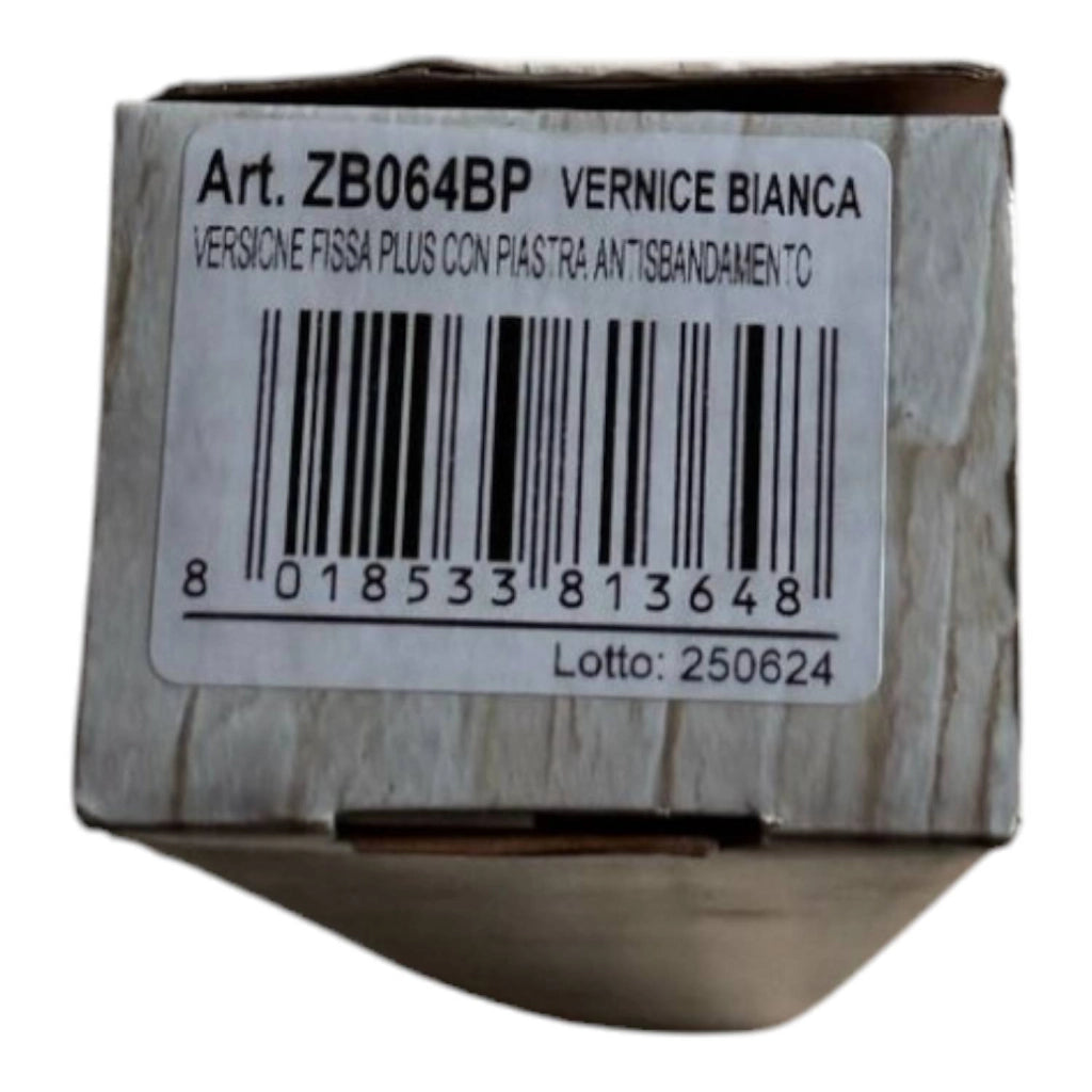 Stendibiancheria da balcone con staffe anti sbandamento acciaio verniciato bianco
