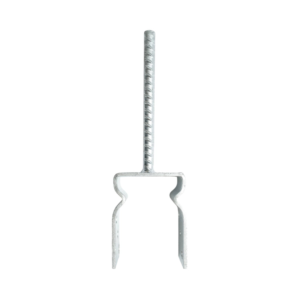 Staffa di appoggio con perno 91 × 60 × 125 mm