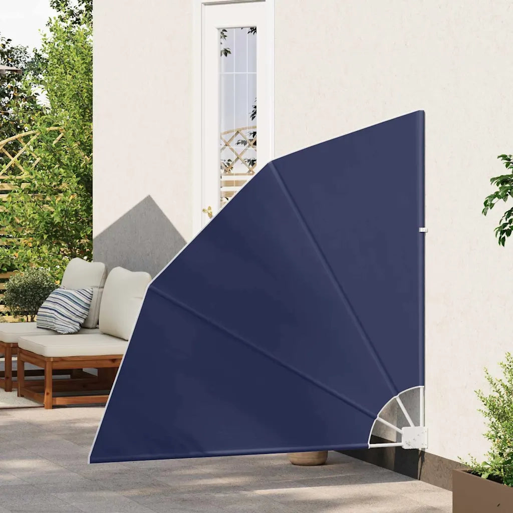 Paravento da Balcone | Schermo di Privacy per Balcone 140 x 140 cm Poliestere Blu navy