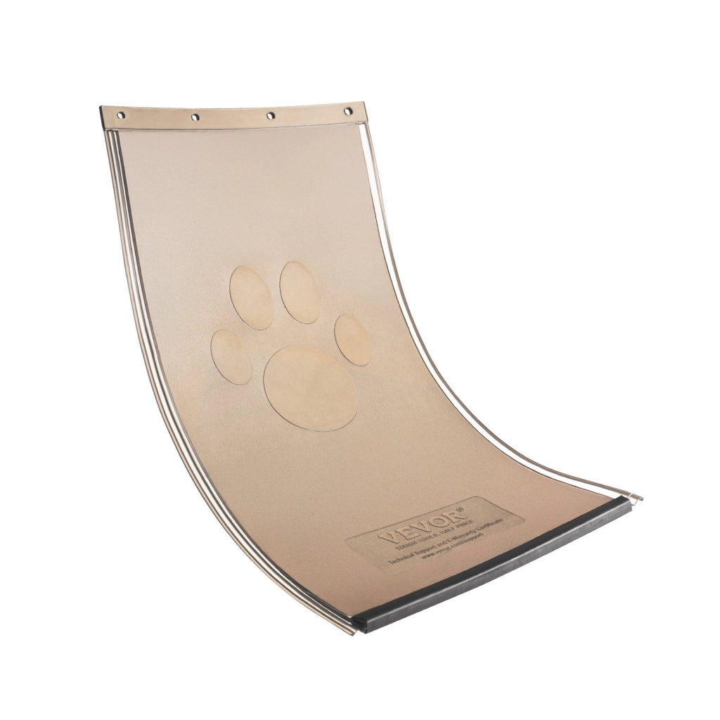 Sportello di Ricambio in PVC per Porta Animali Domestici CWM-S Flap Magnetico Resistente Intemperie 133,4 x 206,4 mm