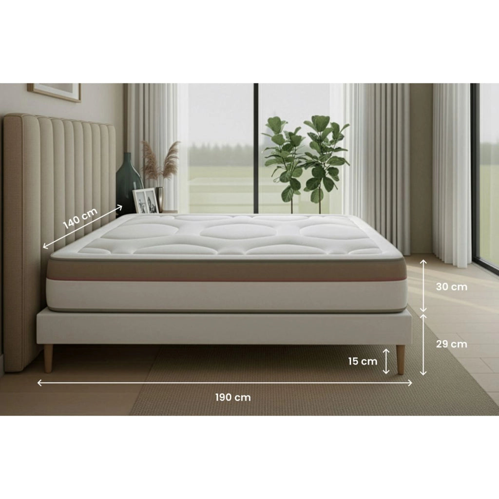 Set materasso e base 140x190 cm - Le Cosy