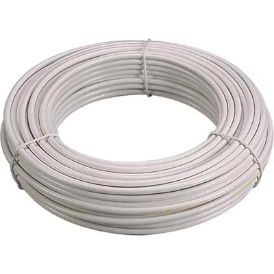 CAVO ELETTRICO BIPOLARE H05VV-F RAME/PVC BIANCO N°XMMQ 2X1,5 CF=MT 100