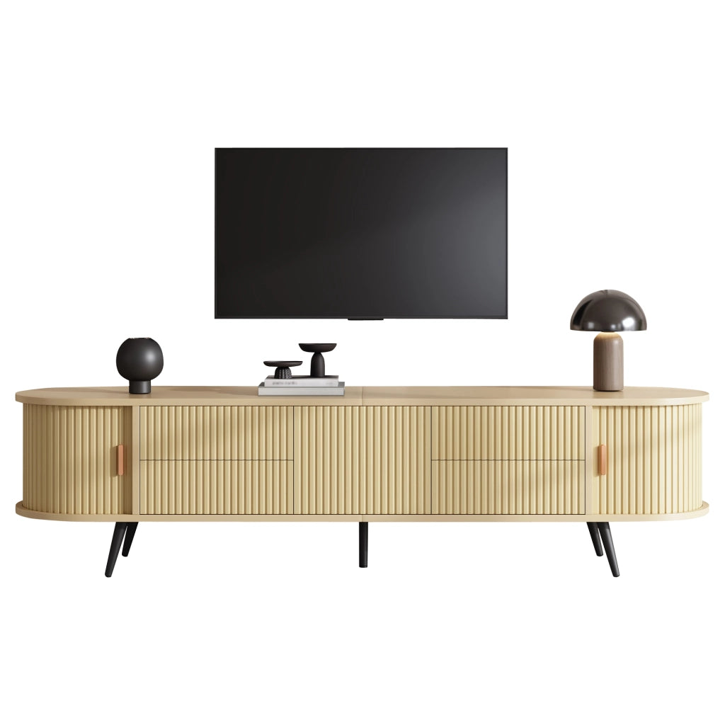 Mobile porta TV ovale 180 cm