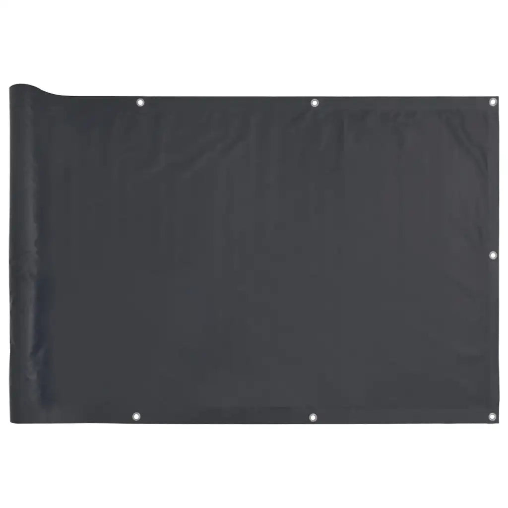 Schermo da balcone | Paravento da Balcone Antracite 400x120 cm in PVC