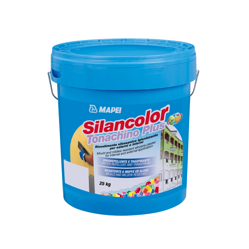 Mapei silancolor t plus 1,2 mm base p rivestimento silossanico 25 kg