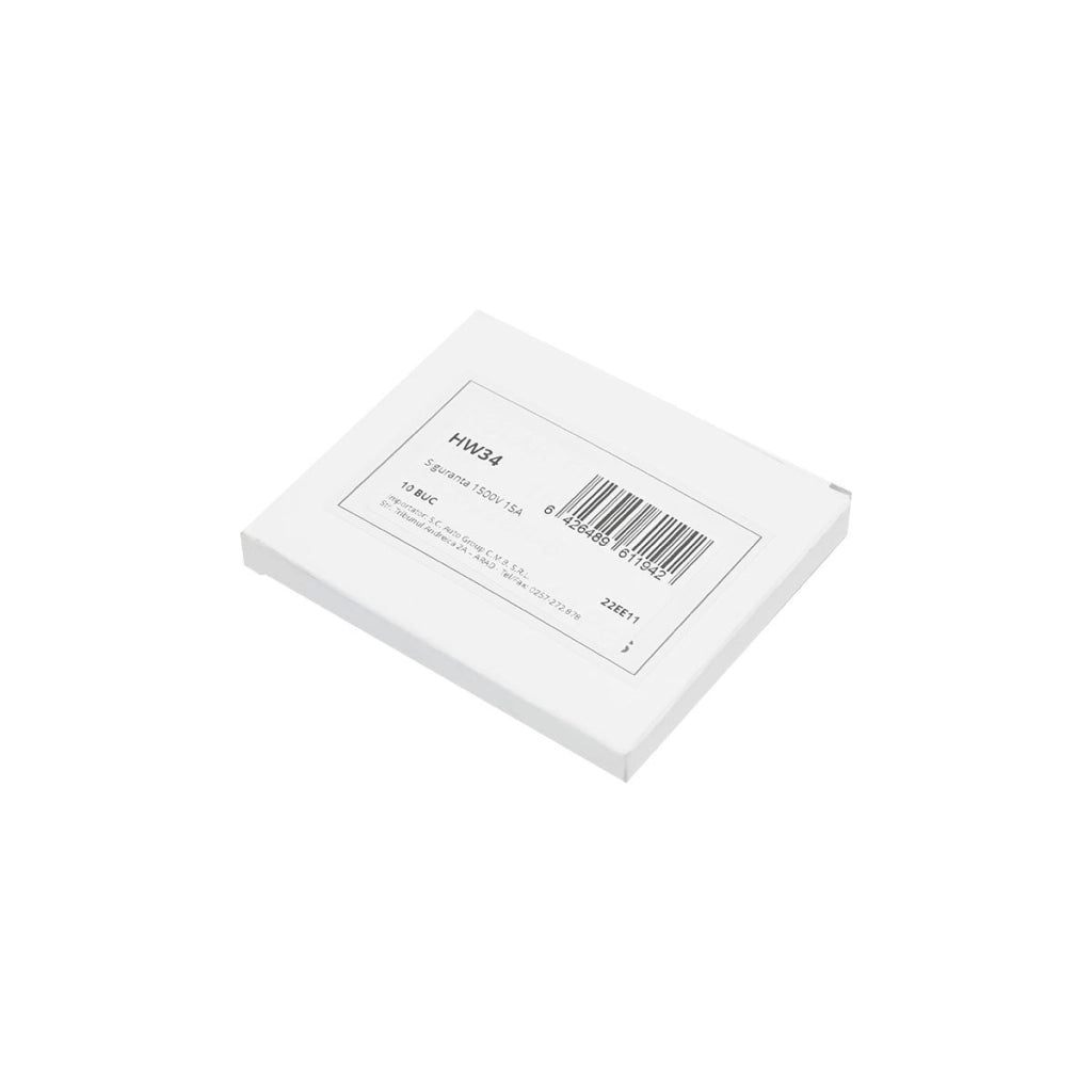 Fusibile cilindrico gPV 10x85mm per impianti solari 15A, 1500V Leader