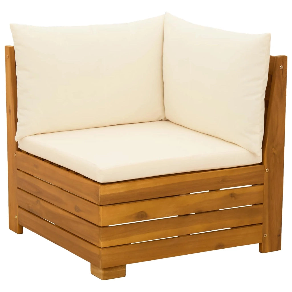 Set di divani da esterno con cuscino 4 Pezzo Marrone 3403086