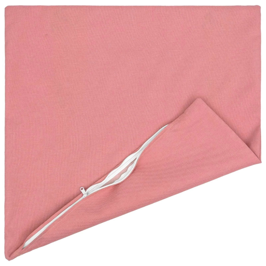 Cuscino con cuscino HEERLEN 2 pz Rosa Tessuto 927860