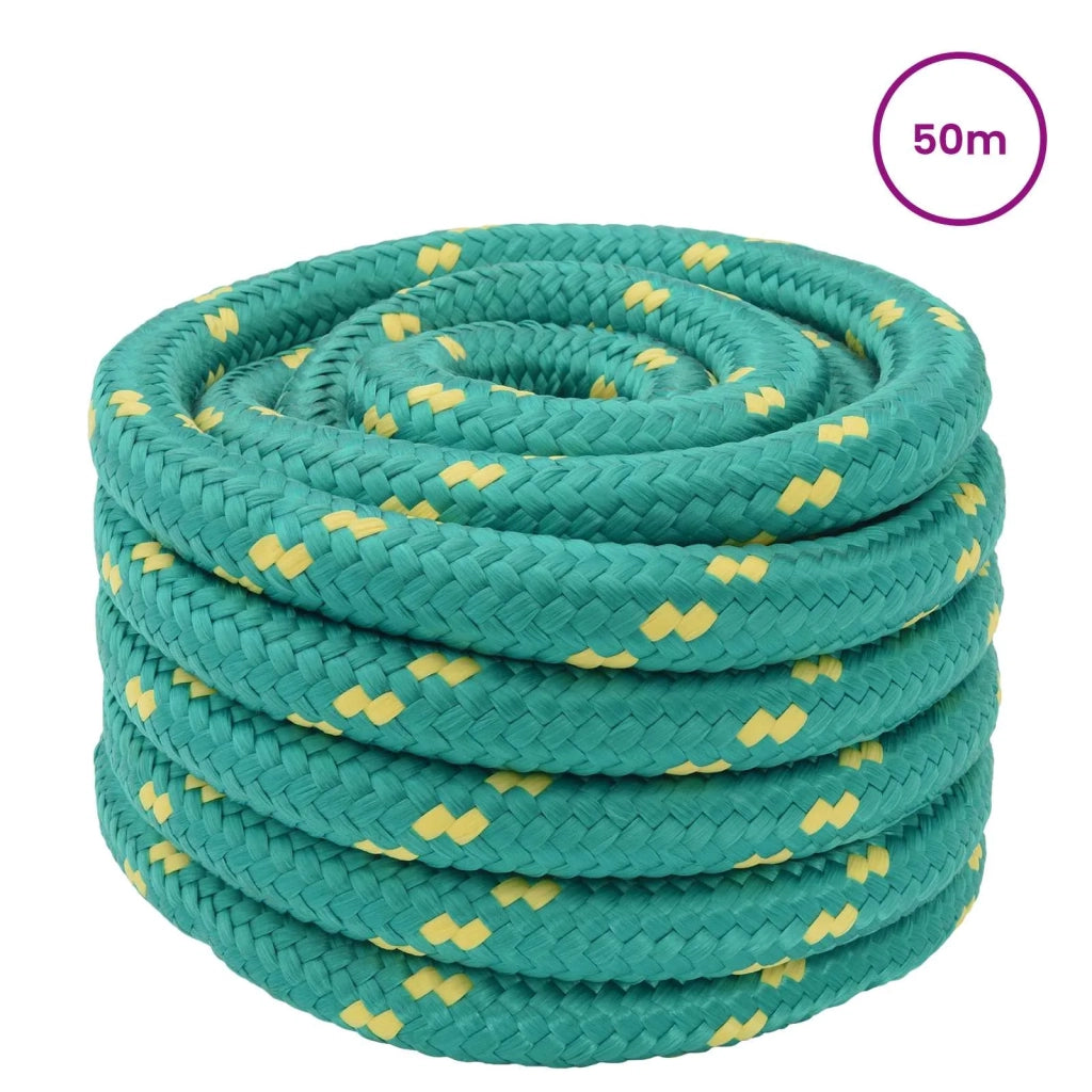 Corda | Fune da Barca 50 m 3 Verde PP