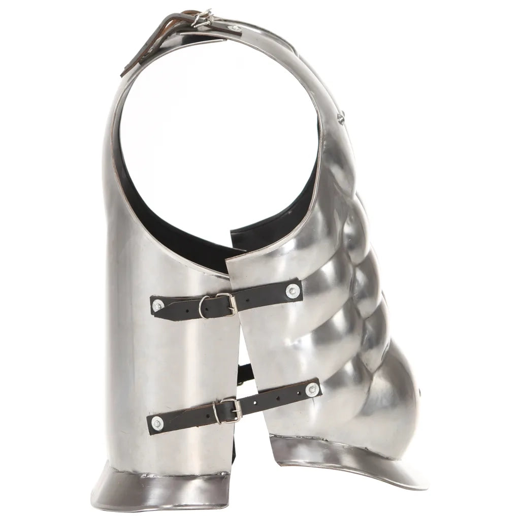 Corazza per Armatura Soldato Romano LARP in Acciaio Argento CFW1501812