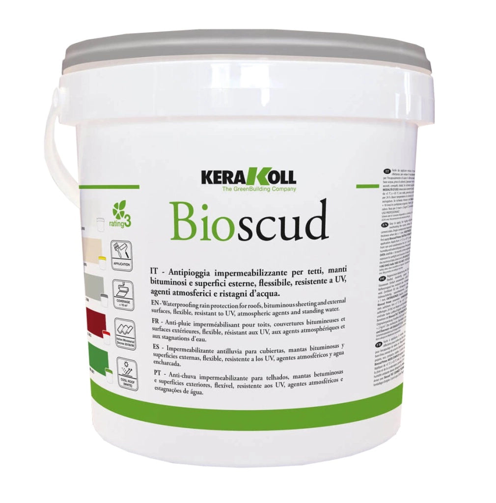 GUAINA LIQUIDA COLORATA 'BIOSCUD' KERAKOLL 20 Kg - Col. Grigia - 20 kg