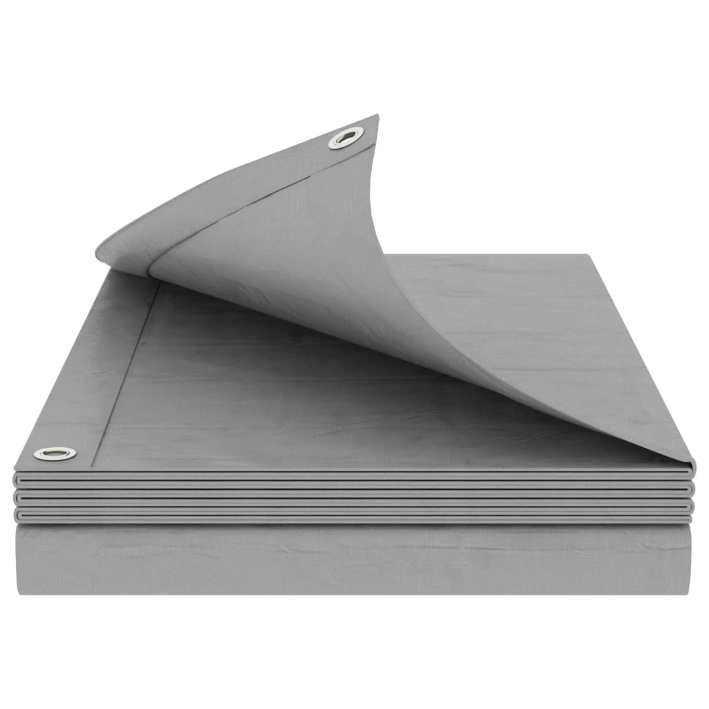 Telo con Occhielli Grigio Chiaro 4 x 4 m PE 42039292