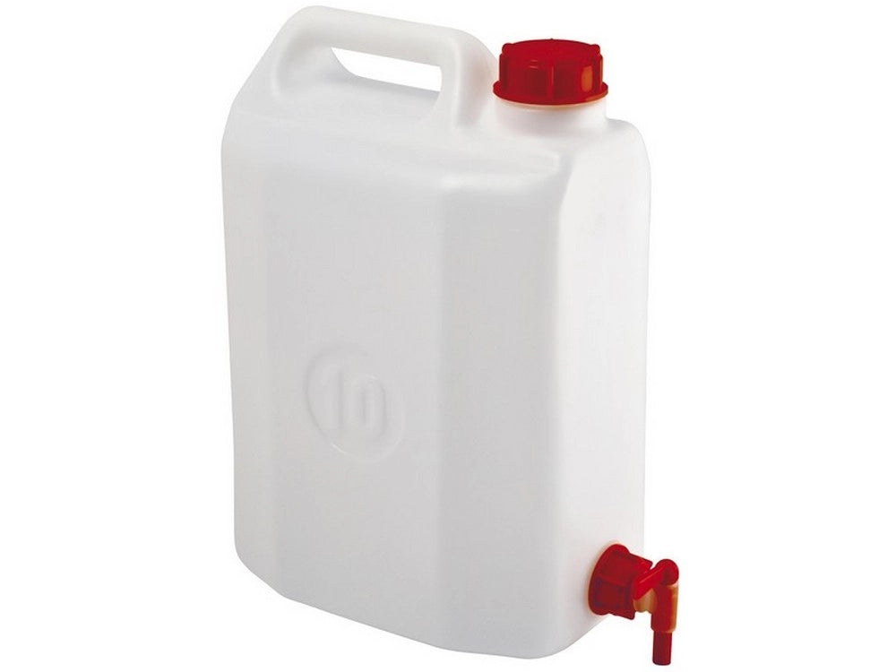 1pz tanica in plastica per alimenti con rubinetto lt. 20 (cm. 32,2x19,6x43,2 h) cod:ferx.vit52499