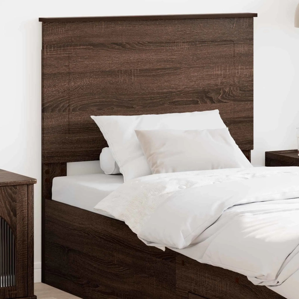 Testiera Quercia marrone 100 cm Legno ingegnerizzato 887678