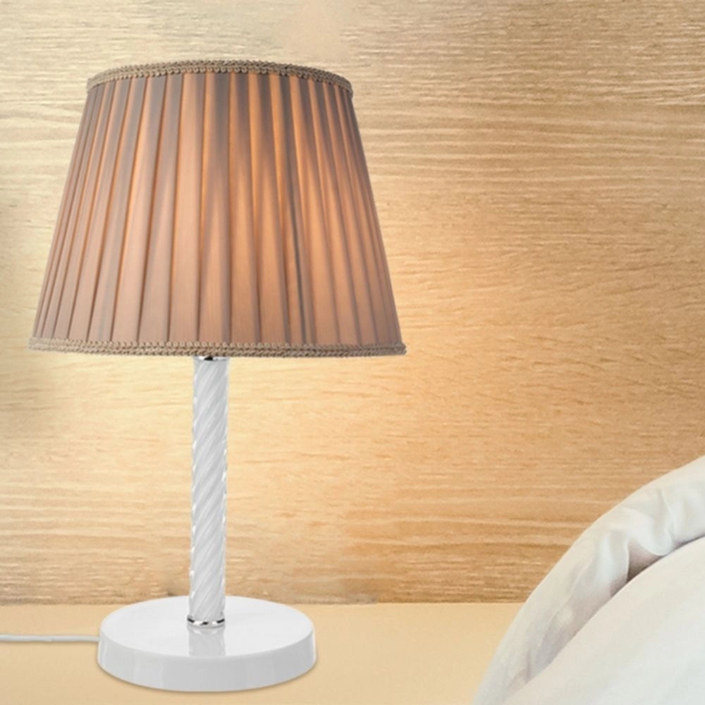 Lampada da tavolo Piray  vetro bianco