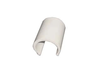 CLIPS PVC BIANCO PER SERRE- - per tubi da ø mm.16 - conf. kg.1 - 1 kg