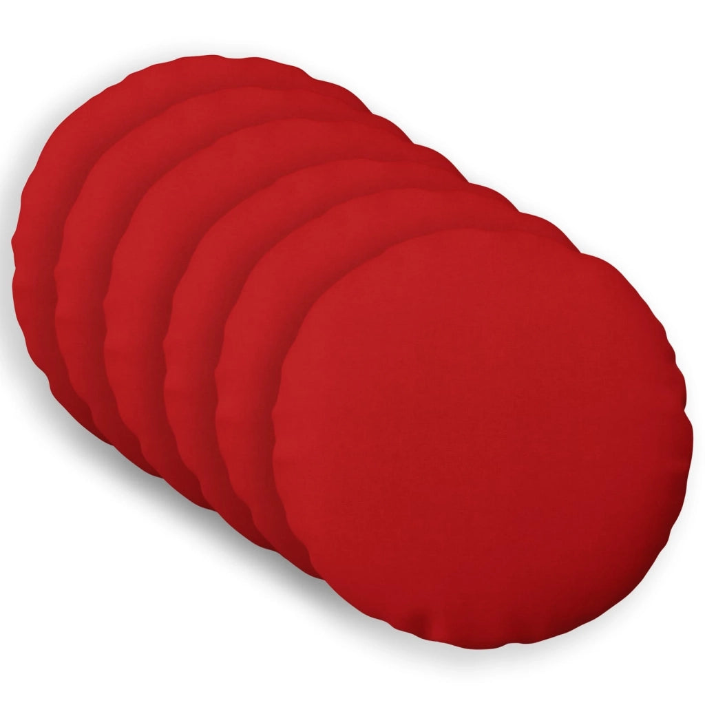 Cuscino con cuscino HEERLEN 6 pz Rosso Tessuto 929012