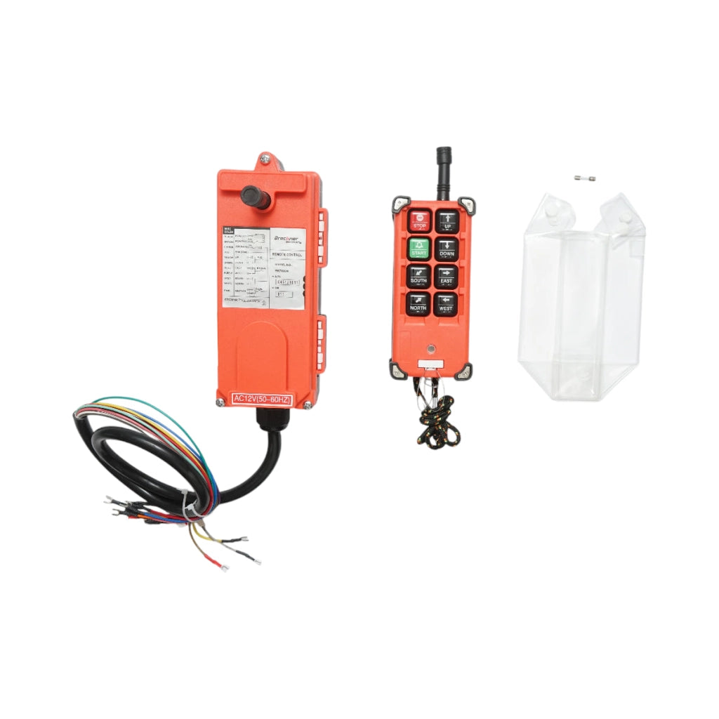 Telecomando wireless industriale AC 12V con 6 comandi IP65 Breckner Germany