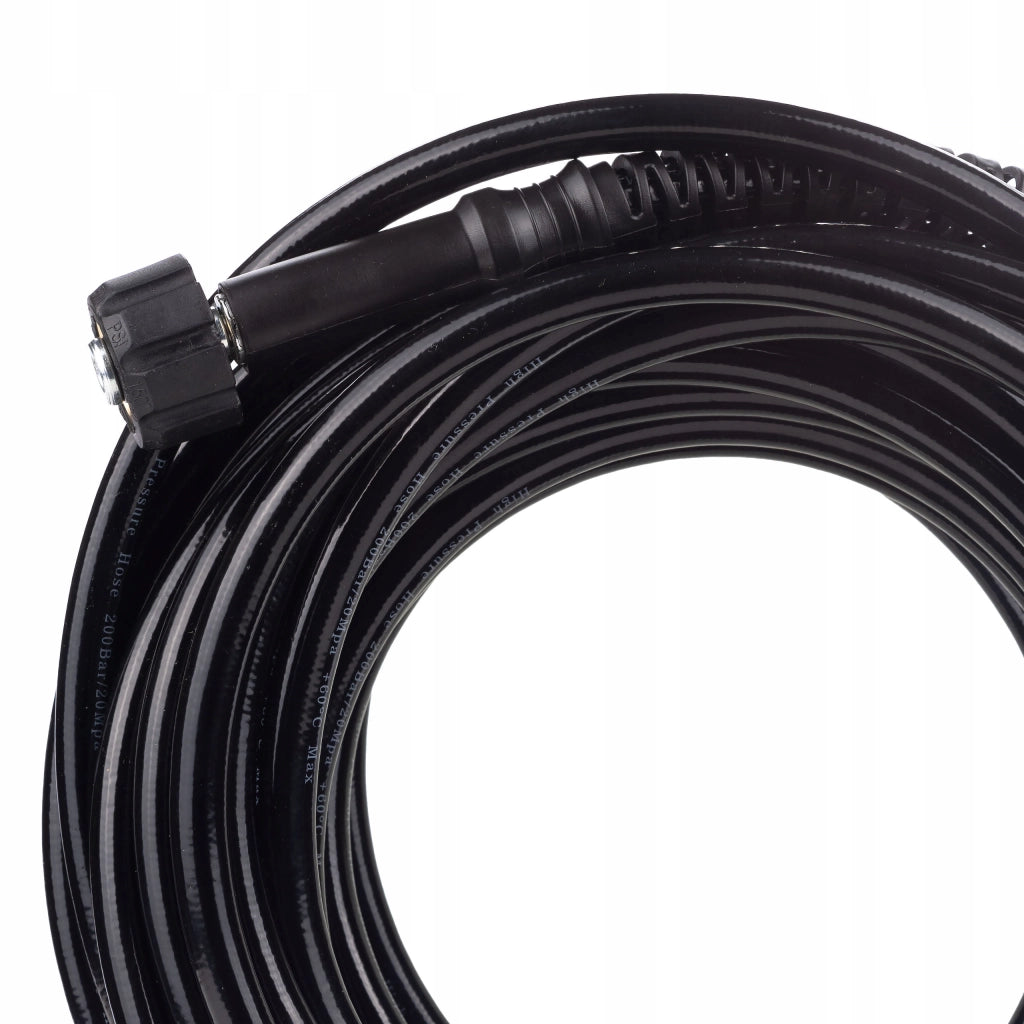 Tubo Alta Pressione 20m con Due Ugelli – Compatibile con Idropulitrice Kärcher K2-K7