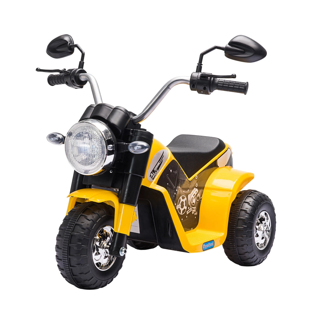 Moto Elettrica per Bambini ¨C zephmum ¨C Gialla 72x57x56
