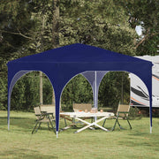 Tenda per feste a pop-up 290 x 290 x 245 cm Blu 42019846