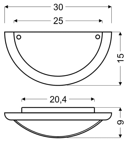 Plafoniera Candellux Bamboo 11-06639 legno 30cm E27