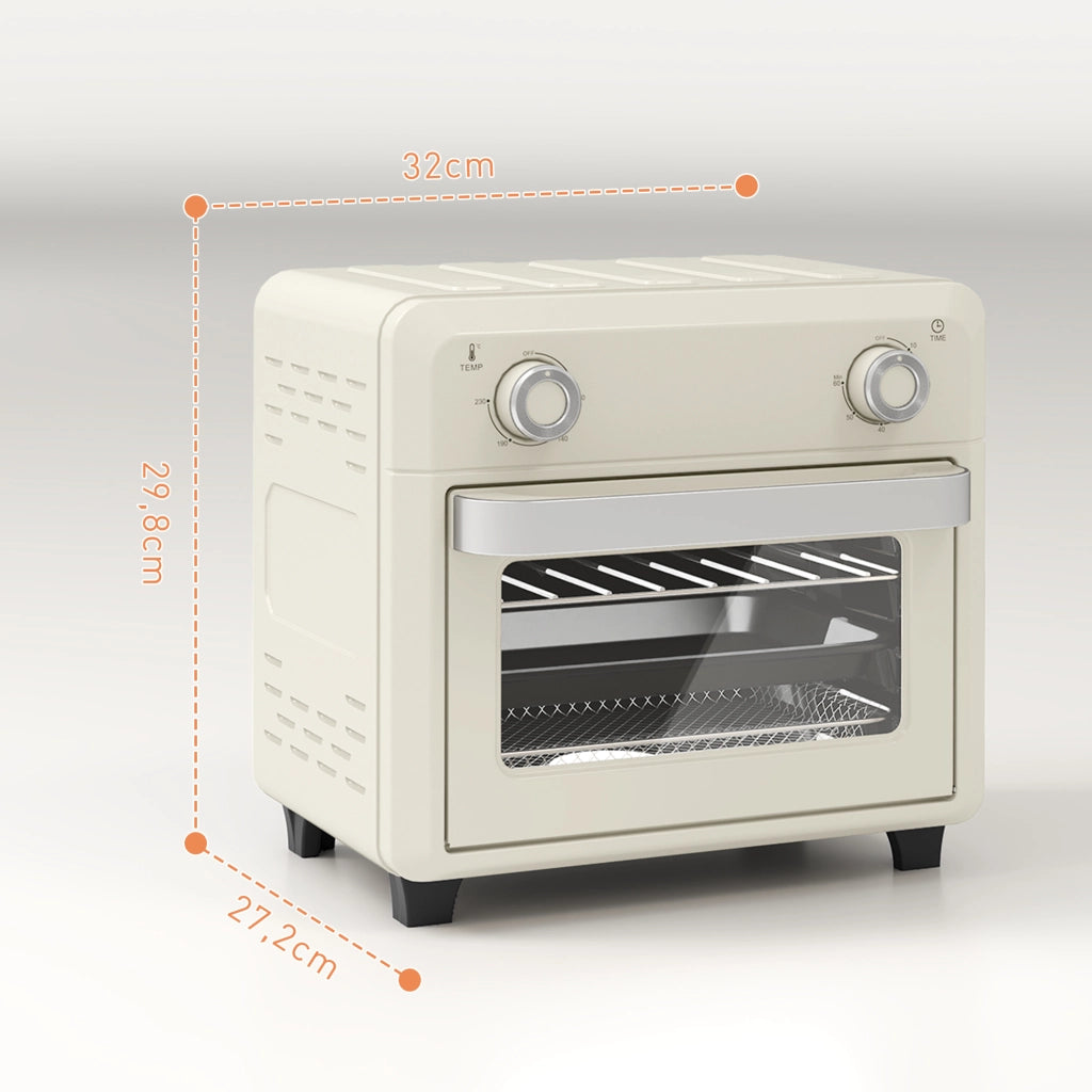 Friggitrice ad aria 10L ¨C Xylo ¨C 1000W, 80-230¡ãC, timer, 32x27,2x29,8cm