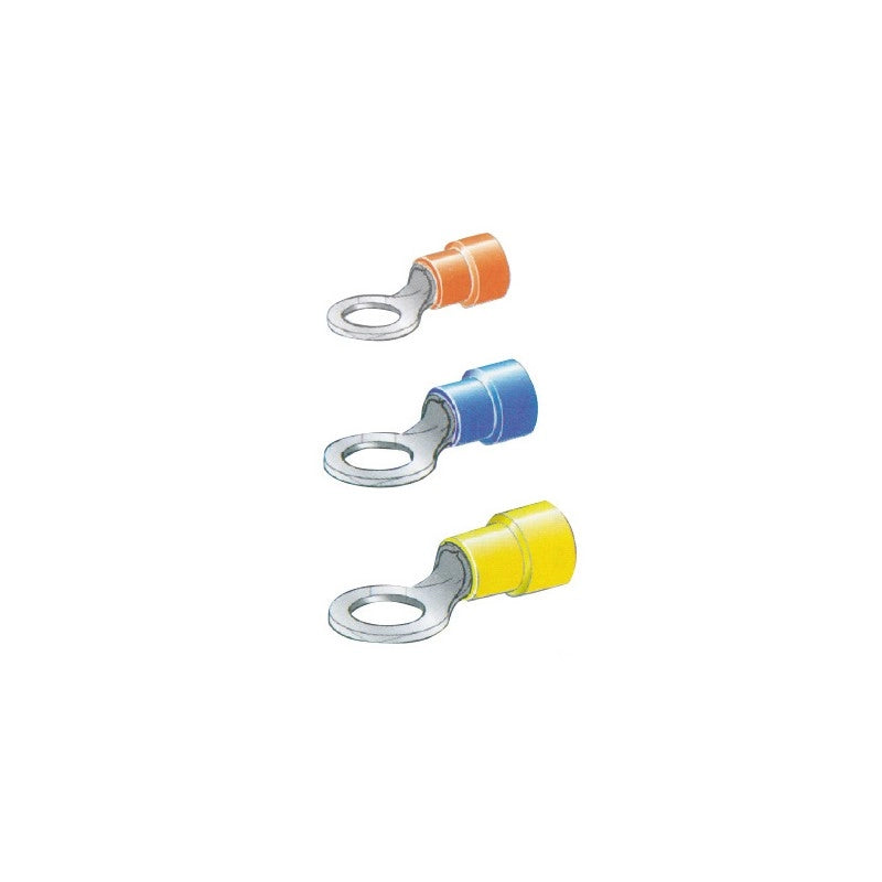 TERMINALE OCCHIELLO BLU 8,2 MM pz 10
