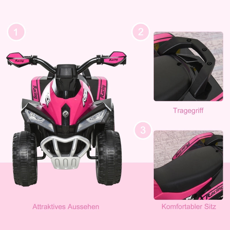Auto a spinta per bambini 18-36 mesi, rosa