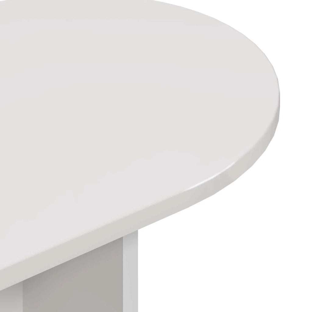 Tavolo Consolle | Tavolo d'Ingresso Bianco Lucido 100 x 39,5 x 75 cm