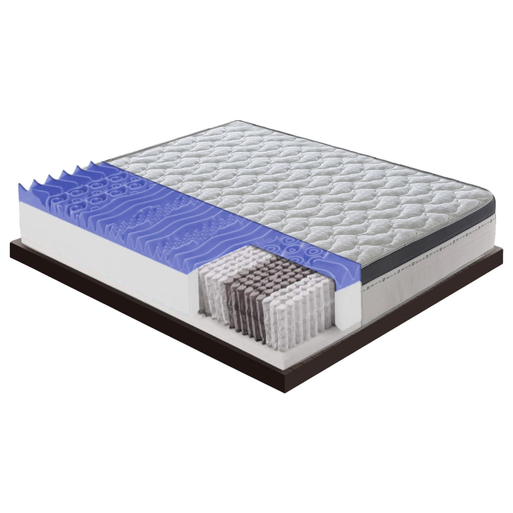 Materasso Matrimoniale 160x190 a molle insacchettate e memory foam  13 zone di comfort  Alto 27 cm