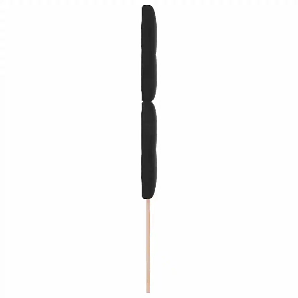 Testiera | Testata Nero 100 cm Velluto