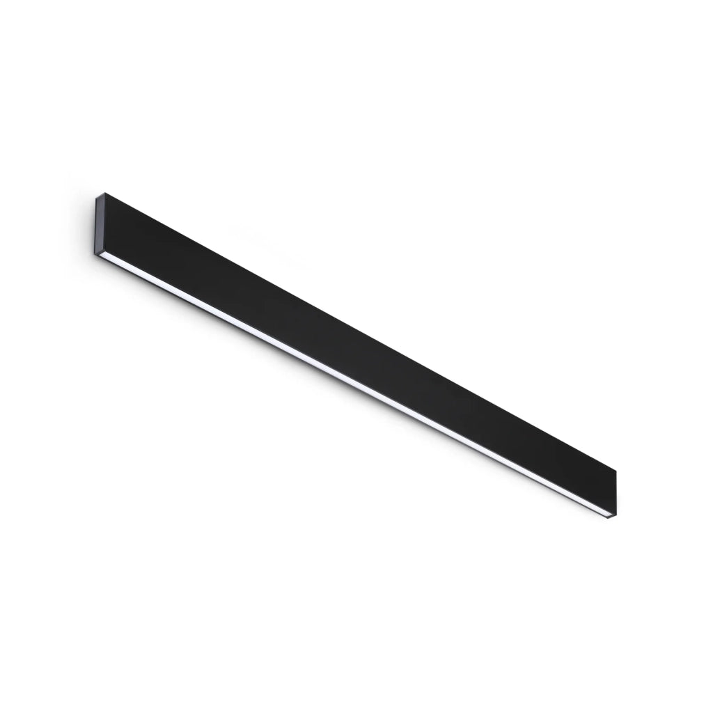 Applique Steel LED 29W Luce calda 3000K Nero Ideal Lux