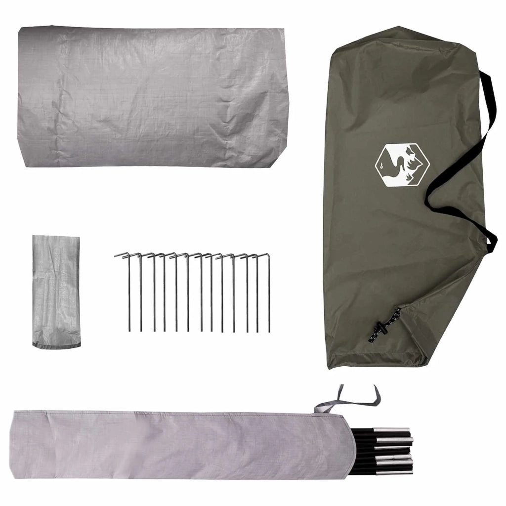 Tenda da backpacking 2 persona Verde Oliva 42019368