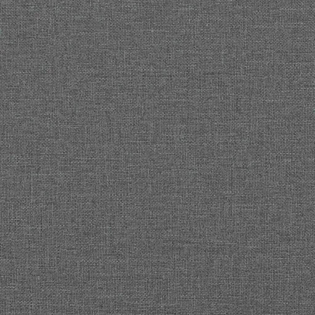 Set divano a 2 pz con Cuscini Tessuto Grigio Scuro 3324711