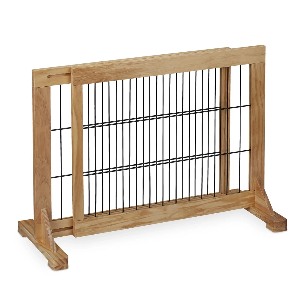 Barriera di sicurezza estensibile regolabile per bambini e animali 75 x 85 cm in PVC bianco 13_0011110
