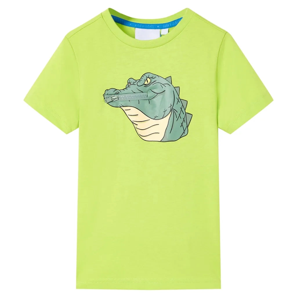Maglietta da Bambino Lime 128 12077