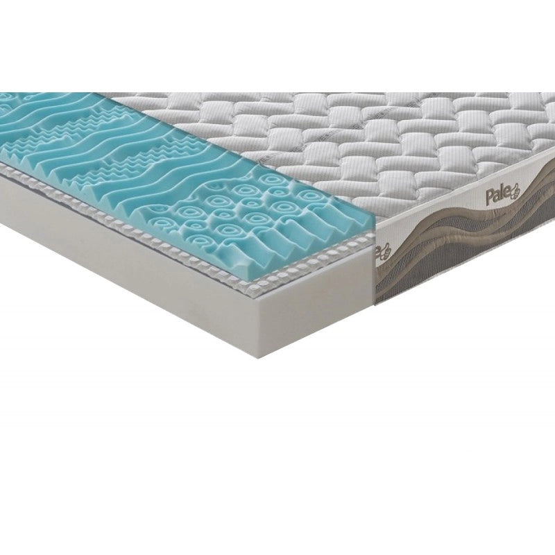 Materasso in memory foam e micromolle con Thermosensitive sfoderabile - 80x200