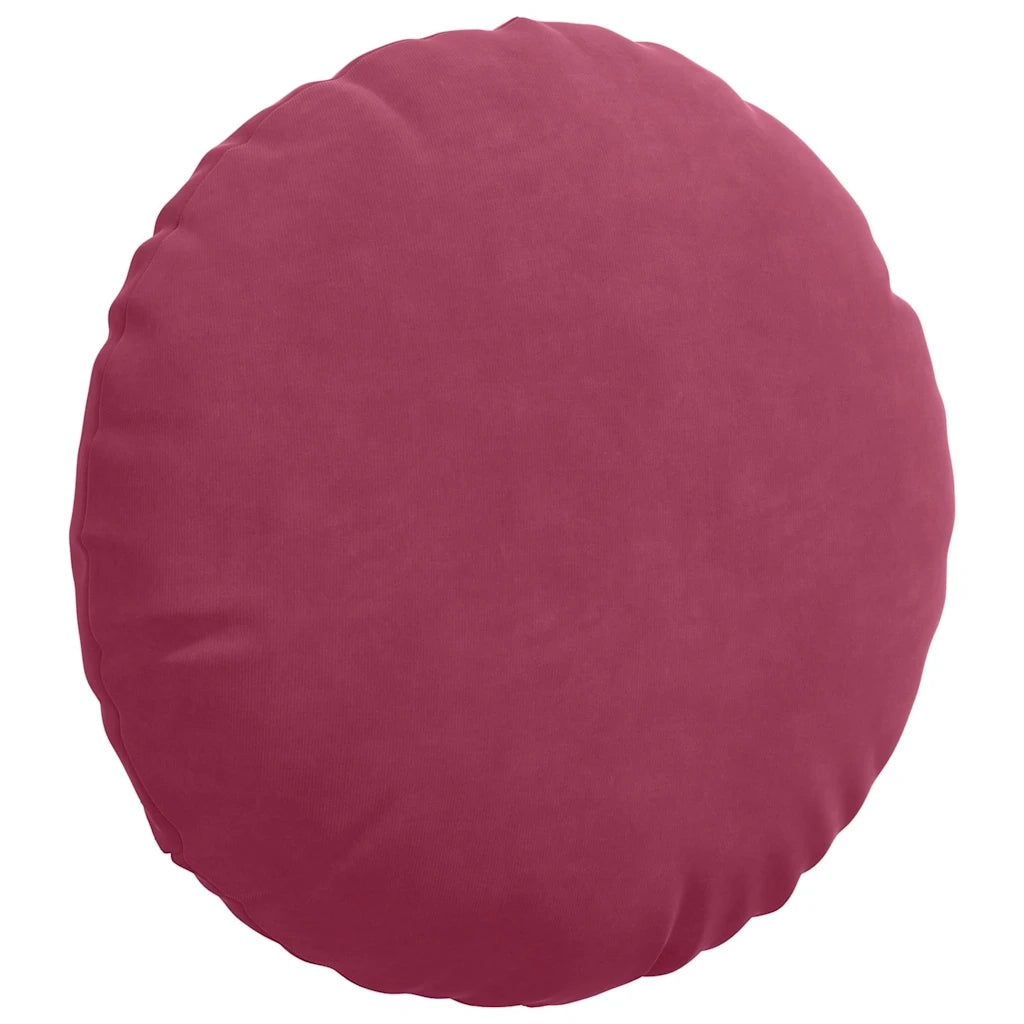 Cuscini per Seduta 2 pz | Cuscini per sedie Rosso Vino ? 40 x 13 cm Velluto