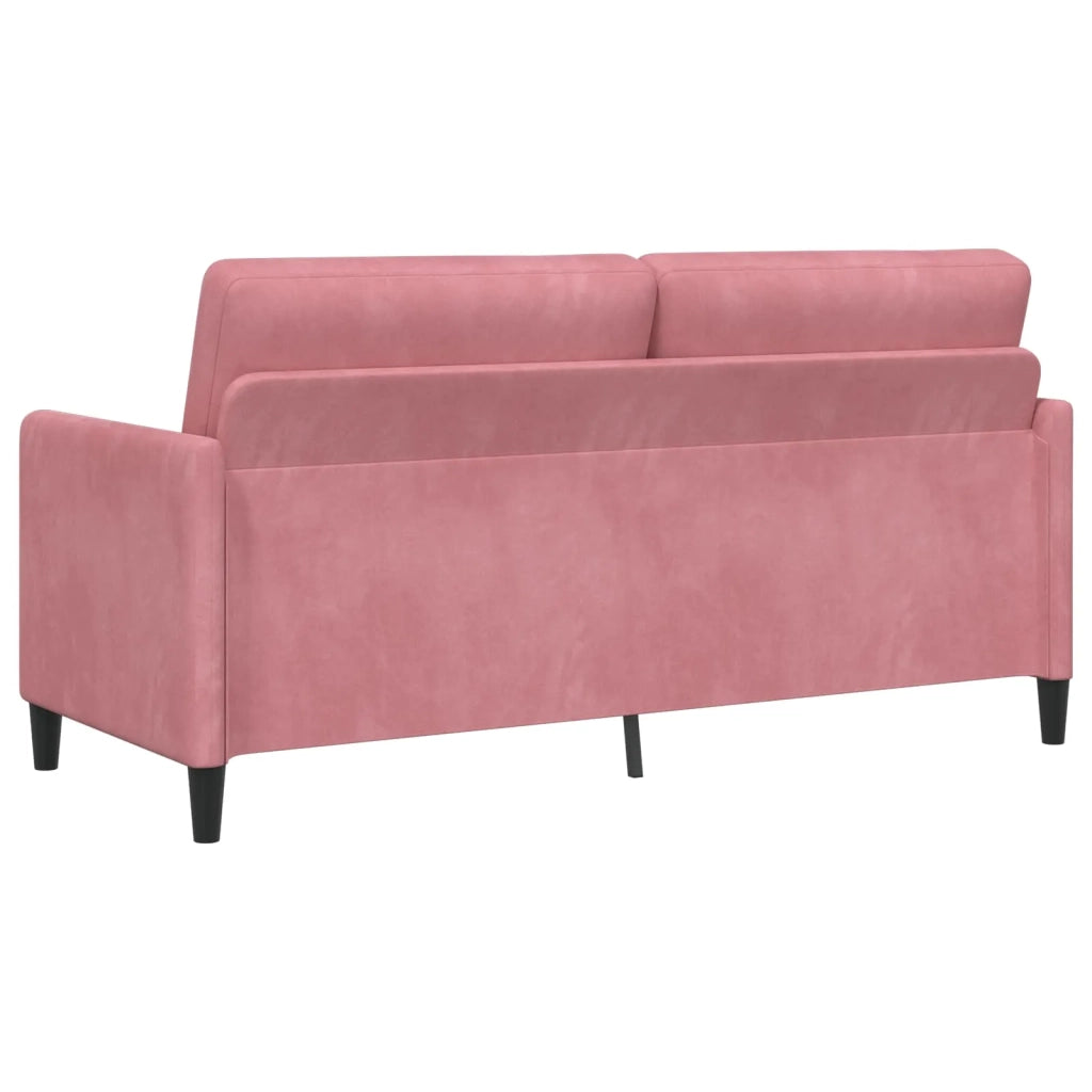 Set di Divani con Storage 2 pz Rosa Poliestere 3429222