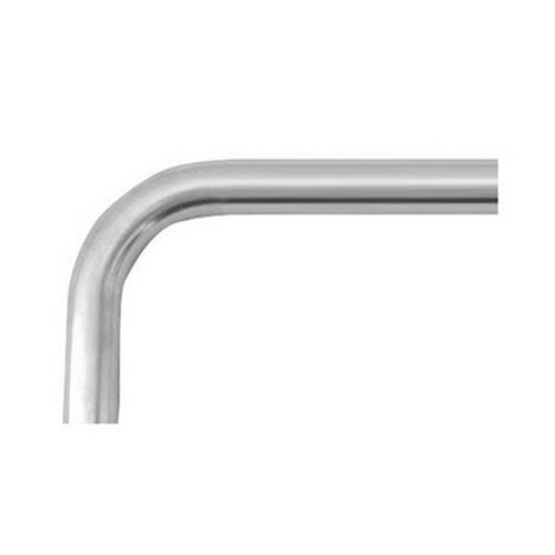 CANOTTO CURVA 90  ° IN OTTONE CROMO- D.32-  200X300 mm- DEBOR- pezzi 1