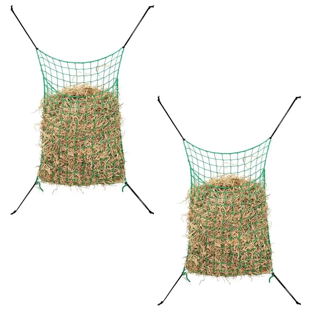 Reti per Fieno 2 pz Rettangolari 0,9x1 m PP 142133