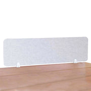 Pannello Fonoassorbente da Banco 140x45 cm Coppia di Morsetti Regolabili da Banco Finitura Grigio