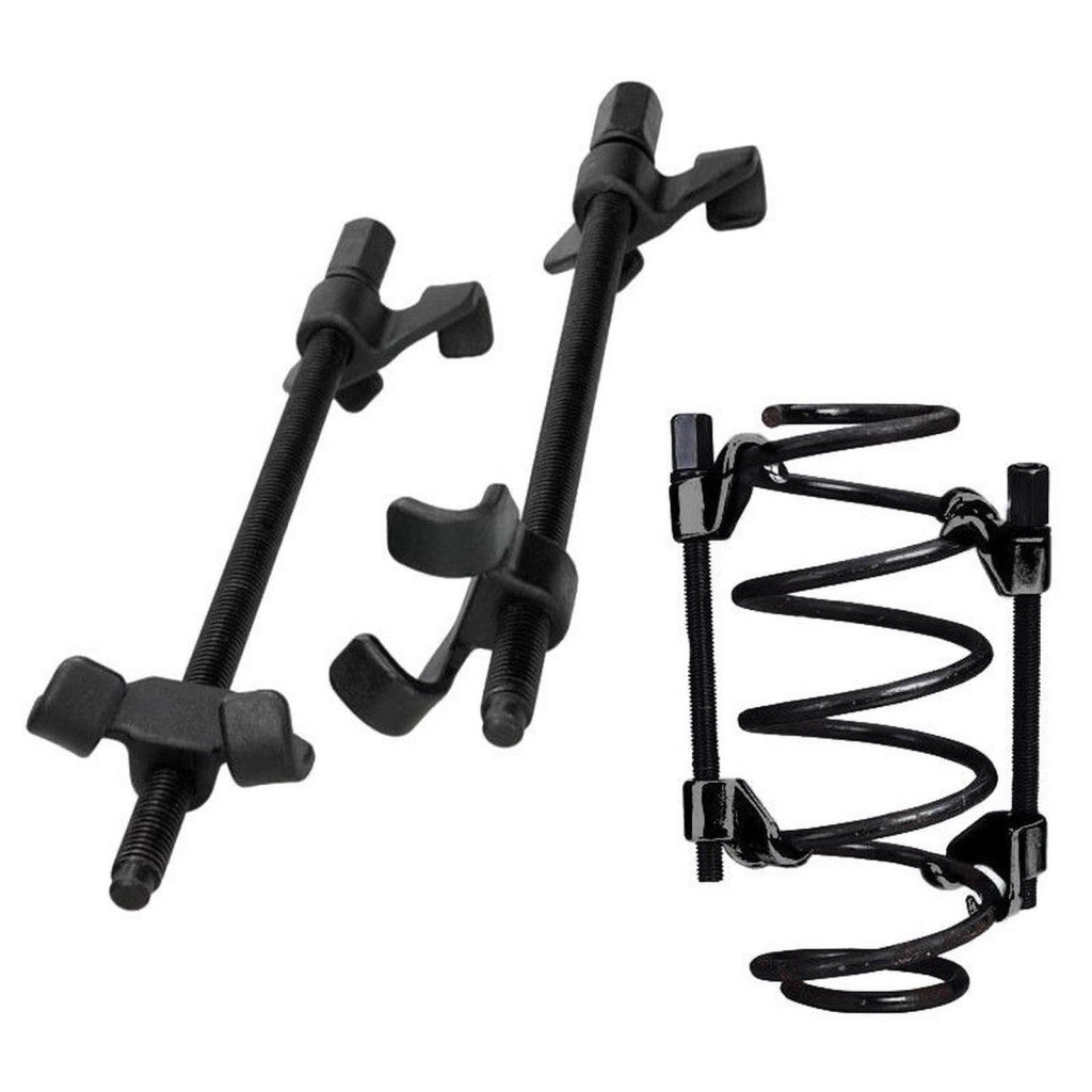 COMPRESSORE MOLLE SMONTAGGIO AMMORTIZZATORI 37 CM 370MM SMONTA COMPRIMI REGOLABI