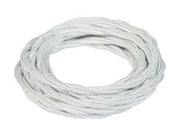 CAVO TRECCIA IN SETA BIANCO TERMORETRAIBILE MT.50 FRRTX- - 3 x mmq.1 colore bianco 93907 - 50 mt FANTON