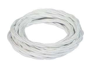 CAVO TRECCIA IN SETA BIANCO TERMORETRAIBILE MT.50 FRRTX- - 3 x mmq.1 colore bianco 93907 - 50 mt FANTON