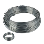 Set di 2 fili di legatura multiuso giardino casa 1 mm in acciaio zincato argentato 13_0012035